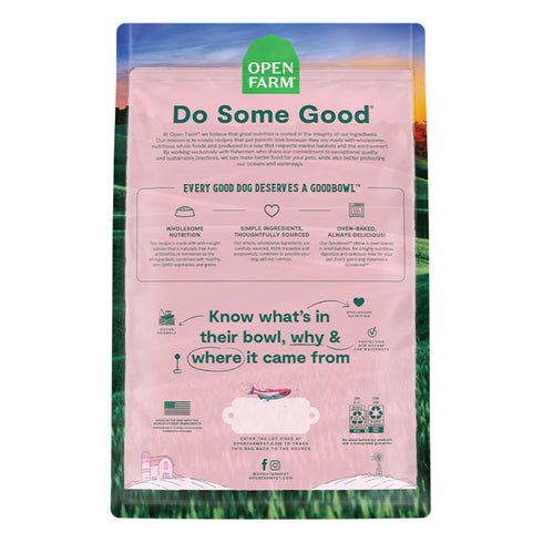 Open Farm GoodBowl Dry Dog Food - Salmon & Brown Rice - 3.5lb Bag