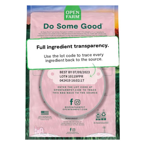 Open Farm GoodBowl Dry Dog Food - Salmon & Brown Rice - 3.5lb Bag