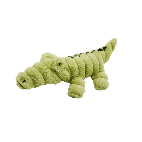 Petlou Zoo Friends Plush Alligator Dog Toy - 16"