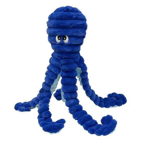 Petlou King Octopus Dog Toy - Navy Blue - 26"