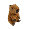Petlou Zoo Friends Capybara Plush Dog Toy - 12"