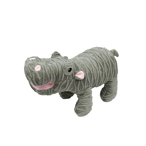 Petlou Groovyz Plush Hippo Dog Toy - 12"