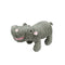 Petlou Groovyz Plush Hippo Dog Toy - 12"