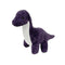 Petlou Groovyz Brontosaurus Plush Dog Toy - 15"
