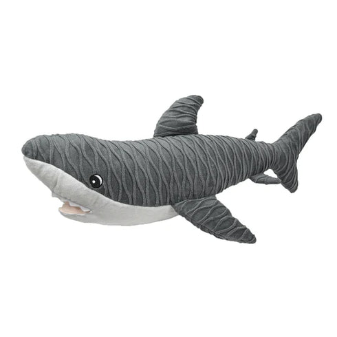Petlou Groovyz Plush Shark Dog Toy - 22"
