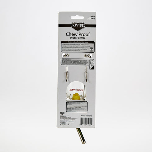 Kaytee Chew-Proof Water Bottle for small animals 6oz - Poudre Pet and Feed Supply