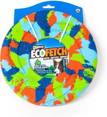 Chuckit Eco-Fetch Flyer Dog Toy - Multi Color