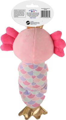 Spot Plush Axolotl Dog Toy - Mermaid - 10"