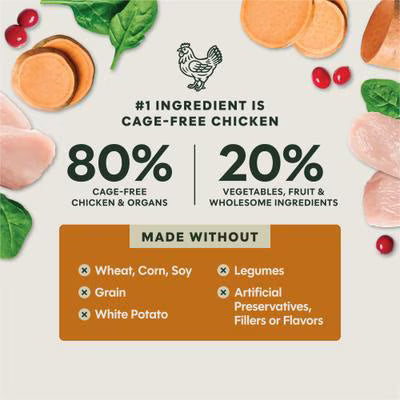 Instinct FreshDried Meal Blends Freeze Dried Dog Food - Chicken - 23oz Tub