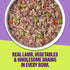 Wellness Protein Bowls Wet Dog Food - Lamb, Red Rice, & Peas - 6.2oz Pouch