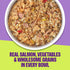 Wellness Protein Bowls Wet Dog Food - Salmon, Whitefish, & Rice - 6.2oz Pouch