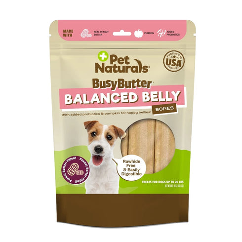 Pet Naturals BusyButter Balanced Belly Small Dog Chews - 13oz Pouch