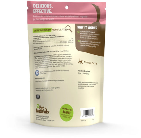 Pet Naturals Daily Probiotic For Cats - 30 Count
