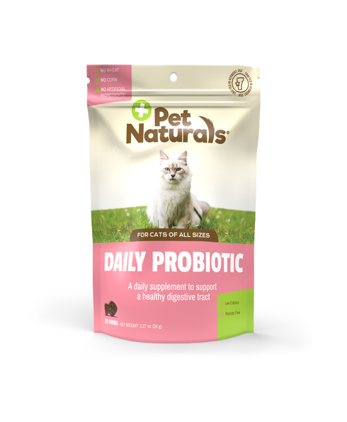 Pet Naturals Daily Probiotic For Cats - 30 Count