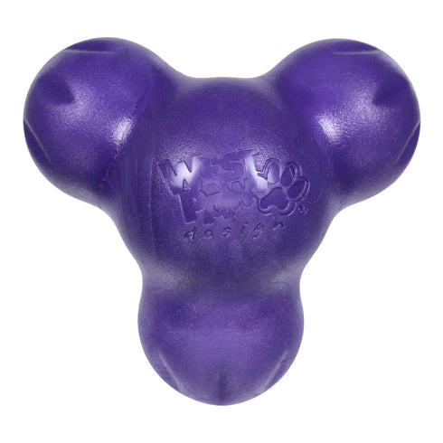 West Paw Tux Dog Enrichment Toy - Small - Eggplant