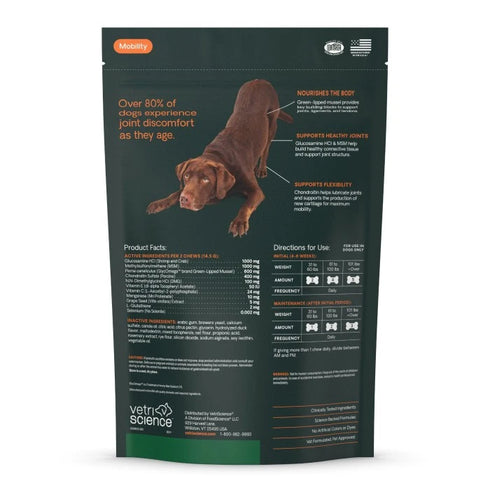 Vertiscience Ultimate Strength Healthy Hip & Joint Supplement For Dogs - Chews - 45 Count