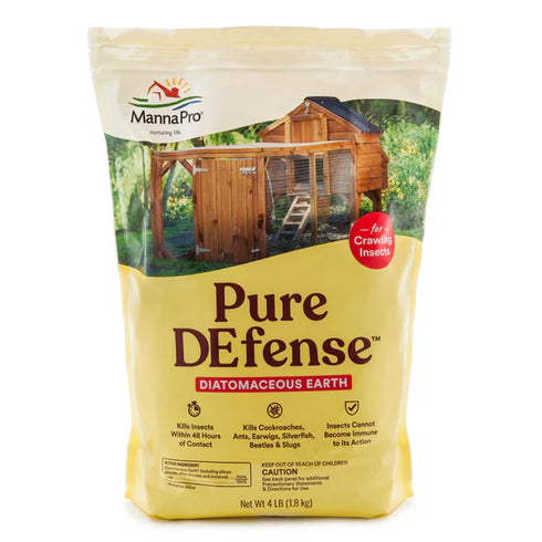 Manna Pro Pure DEfense™ Diatomaceous Earth Chicken Coop Pest Control - 4lb Bag