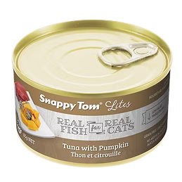 Snappy Tom Lites Wet Cat Food - Tuna & Pumpkin - 3oz Can