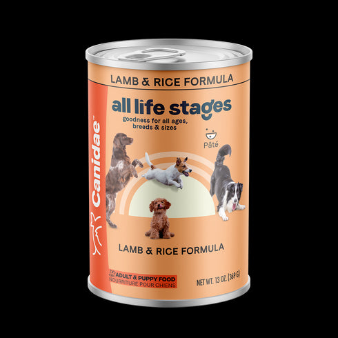 Canidae All Life Stages Wet Dog Food - Lamb & Rice - 13oz Can