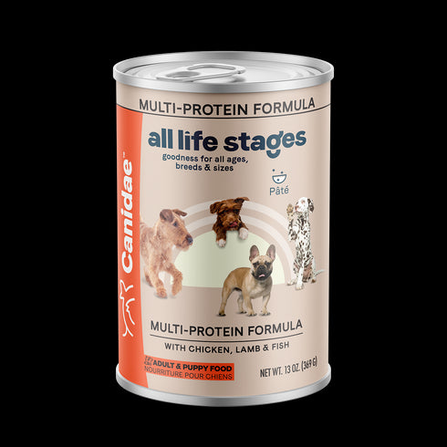 Canidae All Life Stages Wet Dog Food - Multi-Protein Chicken, Lamb & Fish - 13oz Can