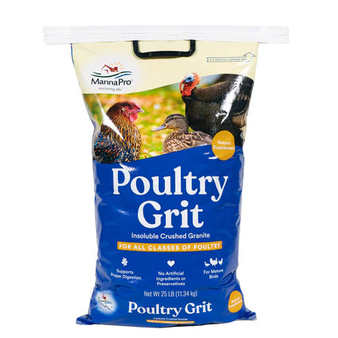 Manna Pro Poultry Grit with ProBiotics Supplement For Chickens - 5lb Bag