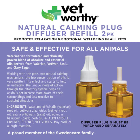 Vet Worthy Pet Remedy Calming Diffuser - 40ml