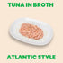 Almo Nature Natural HQS Wet Cat Food - Tuna in Broth Atlantic Style - 2.47oz Can
