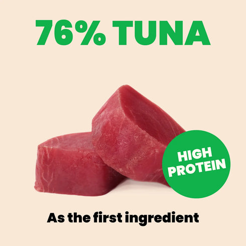 Almo Nature Natural HQS Wet Cat Food - Tuna in Broth Atlantic Style - 2.47oz Can