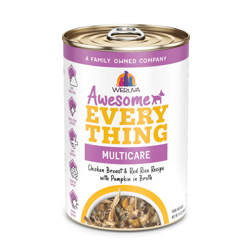 Weruva Awesome Everything Multicare Wet Dog Food - Chicken Breast with Pumpkin - 14oz Can