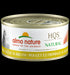 Almo Nature HQS Natural Wet Cat Food - Chicken & Cheese in Broth - 2.47oz Can