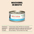 Almo Nature Natural HQS Wet Cat Food - Mackerel in Broth - 2.47oz Can