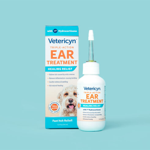 Vetericyn Triple-Action Ear Treatment For Dogs & Cats