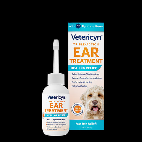 Vetericyn Triple-Action Ear Treatment For Dogs & Cats
