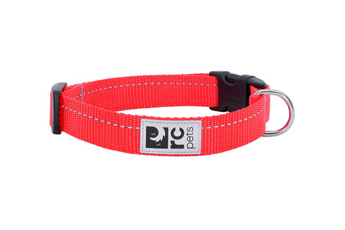RC Pets Primary Dog Collar - XS 5/8" - Red