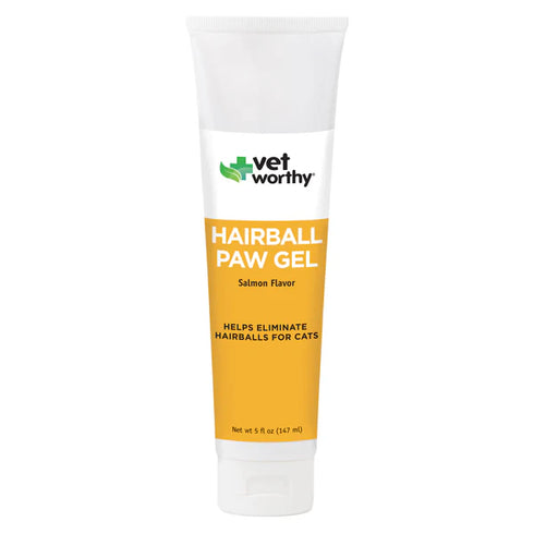 Vet Worthy Hairball Paw Gel For Cats - 5oz Tube