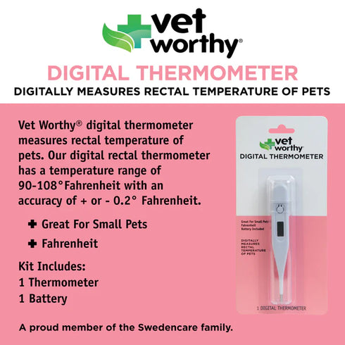 Vet Worthy Digital Pet Thermometer
