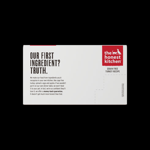 Honest Kitchen Grain Free Turkey Recipe Dehydrated Dog Food 10lb - Poudre Pet and Feed Supply