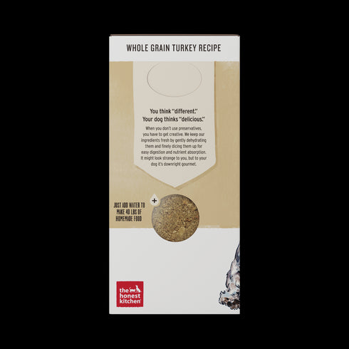 Honest Kitchen Whole Grain Turkey Recipe Dehydrated Dog Food 10lb - Poudre Pet and Feed Supply