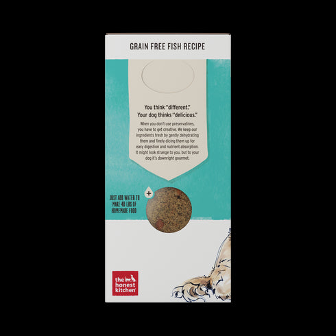 Honest Kitchen Grain Free Fish Recipe Dehydrated Dog Food 10lb - Poudre Pet and Feed Supply