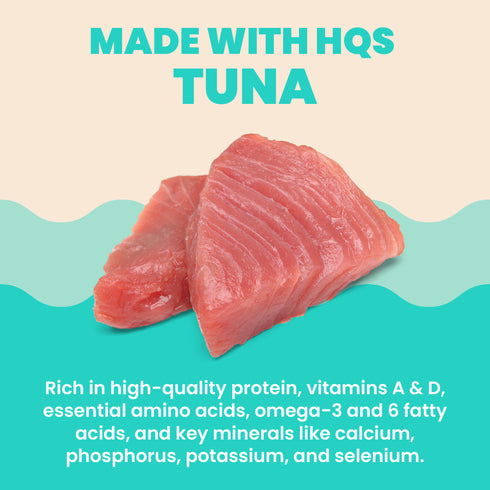 Almo Nature Hydration Help HQS Cat Food Topper - Tuna in Broth - 1.76oz Pouch