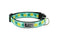 RC Pets Standard Dog Collar - M 1" - Pineapple Parade