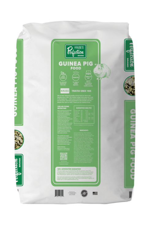 Kruse's Perfection Guinea Pig Food - Pellets - 4lb Bag