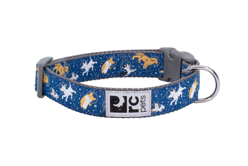 RC Pets Standard Dog Collar - L 1" - Space Dogs