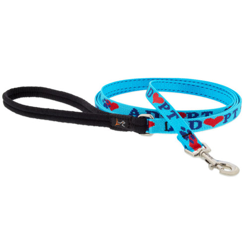 Lupine Pet Dog Leash - 1/2" x 6' - Adopt