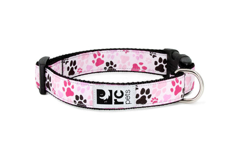 RC Pets Standard Dog Collar - XS 5/8" - Pitter Patter Pink