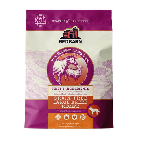 Redbarn Grain Free Large Breed Dry Dog Food - Lamb & Beef - 28lb Bag