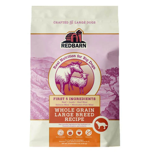 Redbarn Whole Grain Large Breed Dog Food - Beef & Lamb - 28lb Bag