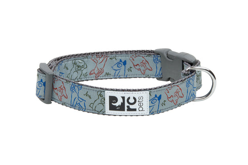 RC Pets Standard Dog Collar - S 3/4" - Doodle Dogs