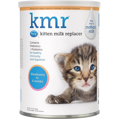KMR Kitten Milk Replacer Powder 12oz - Poudre Pet & Feed Supply