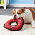 Tuffy's Ultimate Ring Red Paw Dog Toy